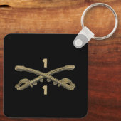 1/1騎兵協会キーチェーン キーホルダー (裏面)