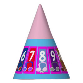 1 ～ 10の早期算数パーティー帽子 パーティーハット