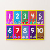 1 ~ 10パズル ジグソーパズル (横)