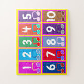 1 ~ 10パズル ジグソーパズル (縦)