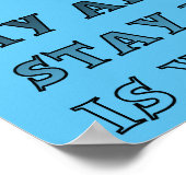 1～10個のポスターサインのおもしろいスケール ポスター (角)