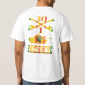 1/10th騎兵隊M48A3 Patton TCのワイシャツ Tシャツ (裏面)