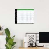 1-12 掛け算表 ポスター (ホームオフィス)