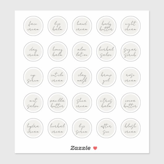 1.14インチホワイトカスタマイズ可能な化粧品の瓶クリーム シール (シート)