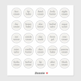 1.14インチホワイトカスタマイズ可能な化粧品の瓶クリーム シール