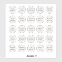 1.14インチ　ホワイト　カスタマイズ可能な化粧品ジャー　クリーム　バーム