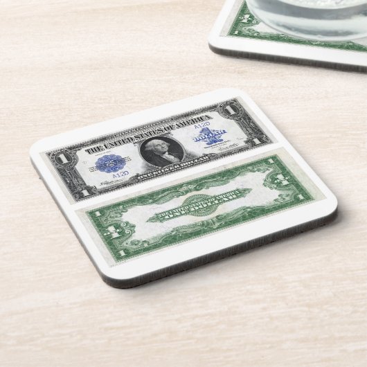 $1 1923銀行券 コースター (左側)