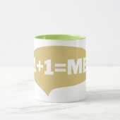 1+1 = 私 マグカップ (中央)
