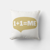 1+1=自分 クッション (正面)
