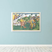 1 1-20ムーンからの旅の準備 キャンバスプリント (インサイチュ (ウッドフロア))