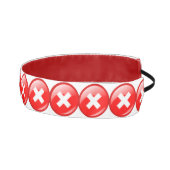 1-1/2"以外のヘッドバンドを横断しなスリップまたは滑ることい アスレチックヘッドバンド (右)