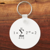 1 + 1 = 2 _総和 キーホルダー (正面)