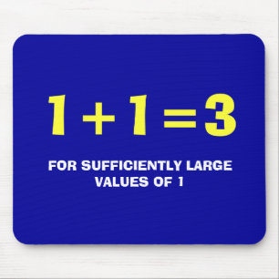 1+1=3 マウスパッド