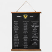 1-1 Cavワールドツアーウォールタペストリー 吊り下げ型タペストリー (正面)