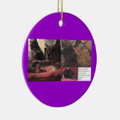 1 #2の二重オーナメント セラミックオーナメント (右)