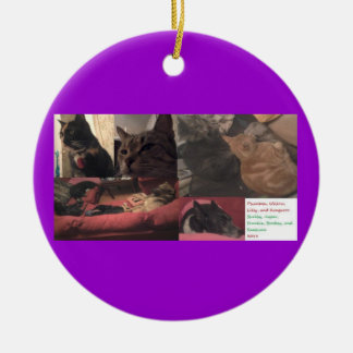 1 #2の二重オーナメント セラミックオーナメント