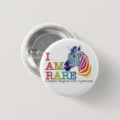 1.25インチバッジ – 複雑な地域痛み症候群 缶バッジ (正面&裏面)