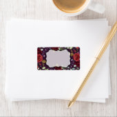 1.25インチx2.75インチビジネス向けメーリングアドレスラベルプラムプール ラベル (インサイチュ)