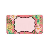 1.25インチx2.75インチビジネス向けメーリングアドレスラベルボヘミア ラベル (正面)