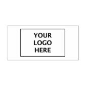 1.25インチx 2インチイメージ独自のロゴスタンパーを作成 ラバースタンプ (インプリント)