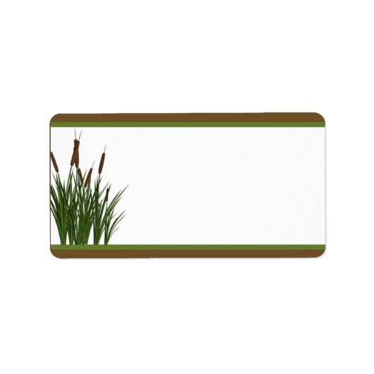 1.25インチx 2.75インチ郵送先住所カタイル/トンボ ラベル (正面)