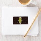 1.25インチx 2.75インチHershey's Light/Olive Green Chande ラベル (インサイチュ)