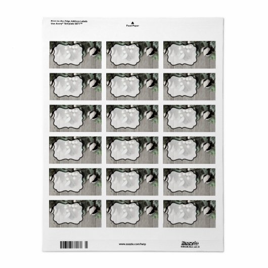 1.25"x2.75インチビジネス向けメーリングアドレスのラベル綿p ラベル (フルシート)