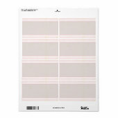 1.25"x2.75インチ郵送先住所ヴィンテージ飛行機 ラベル (フルシート)