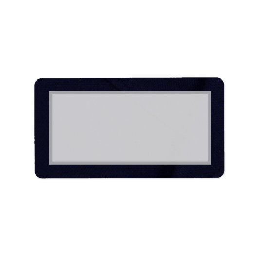 1.25"x2.75"郵送先住所ARMY Uniform Blues Bri ラベル (正面)