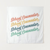 1/2-新学期ヴィンテージスクールカウンセラー タペストリー (正面)