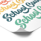 1/2-新学期ヴィンテージスクールカウンセラー ポスター (角)