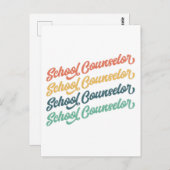 1/2-新学期ヴィンテージスクールカウンセラー ポストカード (正面/裏面)