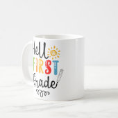 1/2-1年生のシャツ、1年生 コーヒーマグカップ (正面左)