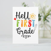 1/2-1年生のシャツ、1年生 サンキューカード (スタンド正面)