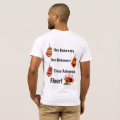 1,2,3の床 Tシャツ (裏面フル)