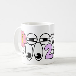 1,2,3 All Eyes on Me先生マグ コーヒーマグカップ