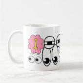 1,2,3 All Eyes on Me先生マグ コーヒーマグカップ (左)