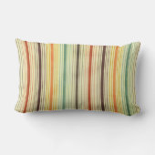 1,384パターンストライプカラフル70Sテンプレート ランバークッション (裏面)