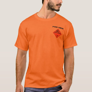 1.3GのPYRO乗組員 Tシャツ