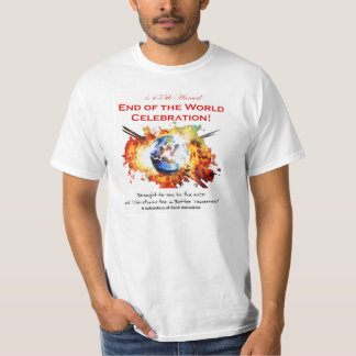 1,435th世界のお祝いの年次終わり! tシャツ