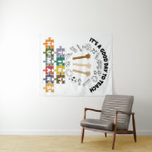 1/4、小さな人間に良い日だ教えよ、先生 タペストリー (インサイチュ(横))