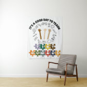 1/4、小さな人間に良い日だ教えよ、先生 タペストリー (インサイチュ)