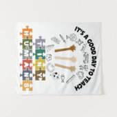 1/4、小さな人間に良い日だ教えよ、先生 タペストリー (正面(横))