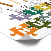 1/4、小さな人間に良い日だ教えよ、先生 ポスター (角)