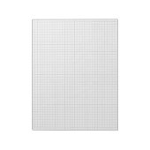 1/4 in Large Graph Paper Note Pad (Grid / Squares) ノートパッド (回転)