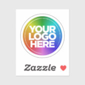 1.5インチラウンドロゴシール澄んシール シール (シート)