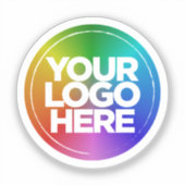 1.5インチラウンドロゴシール澄んシール シール (正面)