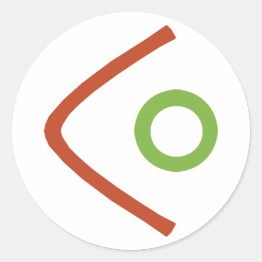 1.5インチLTDステッカー ラウンドシール (正面)