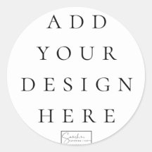 1.5インチx1.5インチ小型ラウンドラベルシール