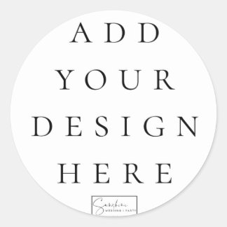 1.5インチx1.5インチ小型ラウンドラベルシール ラウンドシール